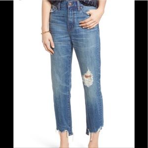Madewell Perfect Summer Jeans Raw Hem Edition